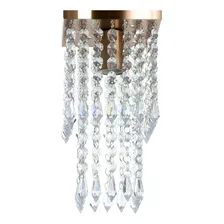 Lustre Plafon De Cristal Acrilico Spark Cobre Maravilhoso Foto  mini 1