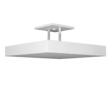 Lustre Plafon Pendente Sobrepor Luz Indireta 30x30 Foto mini 4