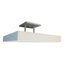 Lustre Plafon Pendente Sobrepor Luz Indireta 30x30 Foto mini 2