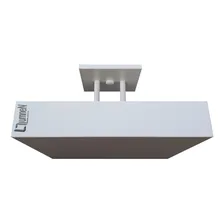 Lustre Plafon Pendente Sobrepor Luz Indireta 30x30 Foto mini 3