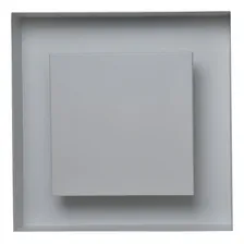 Lustre Sobrepor Branco 50x50 + 4 Lâmpadas Led 110v/220v Foto mini 3