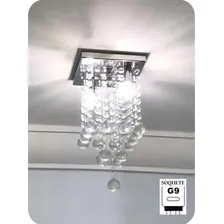 Lustre Torre Em Cristais Legitimos Cor Prateado 110V/220V Foto mini 3