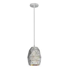 Lustre/pendente Oval Faces Branco Moderno Industrial Startec Foto  mini 1