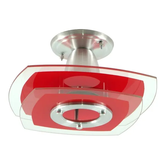 Lustres Plafons - Quarto, Sala, Cozinha 256 Vermelho 110v 220v (bivolt) Foto 1