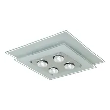 Lustres Sobrepor Sala Quarto Cozinha 40x40 Branco Foto  mini 1