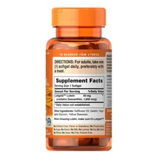Luteína Lutein Zeaxantina 40mg 120 Softgels Cod. 186 Foto mini 2