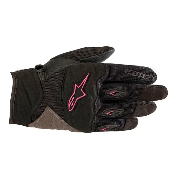 Luva Alpinestars Stella Shore Preto Rosa L Foto 1