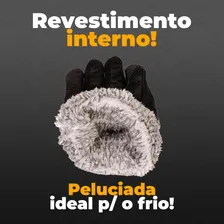 Luva Blackout Moto Térmica Impermeável Frio E Chuva Foto mini 4