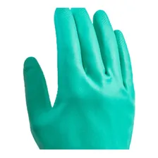 Luva Borracha Reforçada Proteção Quimica C/ Forro Epi Foto mini 3