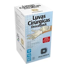Luva Cirurgica Estéril Descarpack 50 Pares 7.0 Foto mini 1