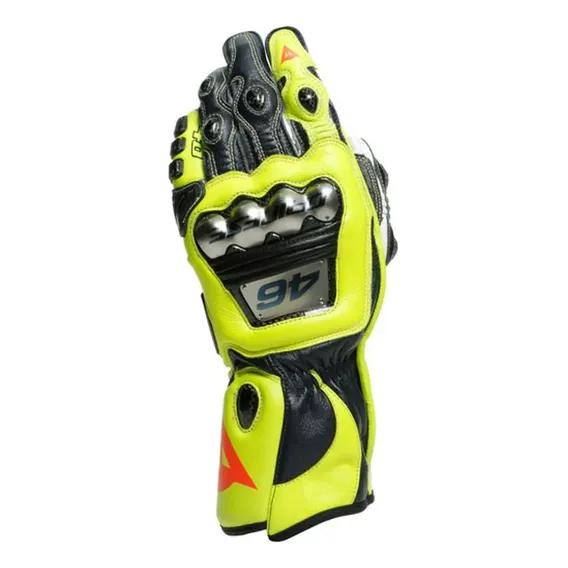 Luva Dainese Full Metal 6 Réplica Vr46 Tamanho M Foto 1