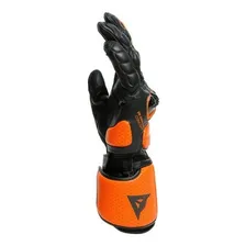 Luva Dainese Impeto Preto - Laranja Couro De Cabra Tamanho M Foto mini 4