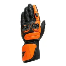 Luva Dainese Impeto Preto - Laranja Couro De Cabra Tamanho M Foto  mini 1