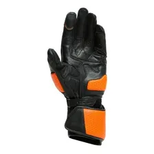 Luva Dainese Impeto Preto - Laranja Couro De Cabra Tamanho M Foto mini  2
