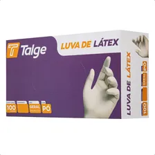 Luva De Látex c/Pó Descartável Talge Tamanho G Caixa C/100und Foto mini  2