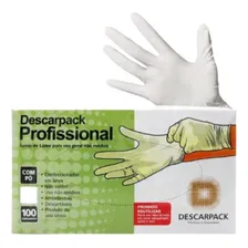 Luva De Procedimento Descarpack Látex Com Pó Tamanho P Foto  mini 1