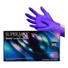 Luva Descartável Supermax Sonic C/100 XG Foto mini 2