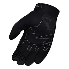 Luva Feminina Motociclista X11 Blackout Preta + Touca Ninja Tamanho P Foto mini 3
