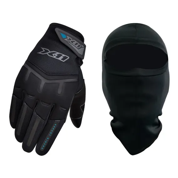 Luva Feminina Motociclista X11 Fit X Touch Moto + Touca Tamanho G Foto 1