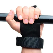 Luva Hand Grip Couro Para Pull Up Musculação Yangfit Tamanho G - Par Foto mini  2