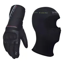 Luva Impermeavel X11 Dry Supertech + Balaclava X11 Militar Tamanho G Foto  mini 1