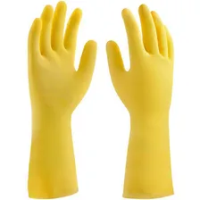 Luva Látex Multiuso Amarela G Foto mini 1