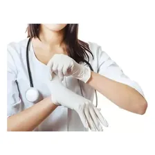 Luva Látex Procedimento C/ Pó Kit 10 Caixas 1000un Supermax Cor Branco Tamanho G Foto mini 4