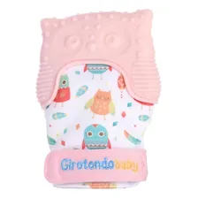Luva Mordedor - Gironto Baby Rosa Liso Foto mini 1