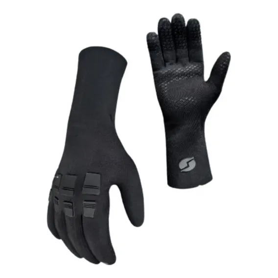 Luva Moto Motoqueiro Trilha Impermeavel Shiver Aqua Preto Tamanho G Foto 1