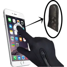 Luva Moto Touchscreen Mattos Racing Block Palma Silicone Cor Preta Tamanho P Foto  mini 1