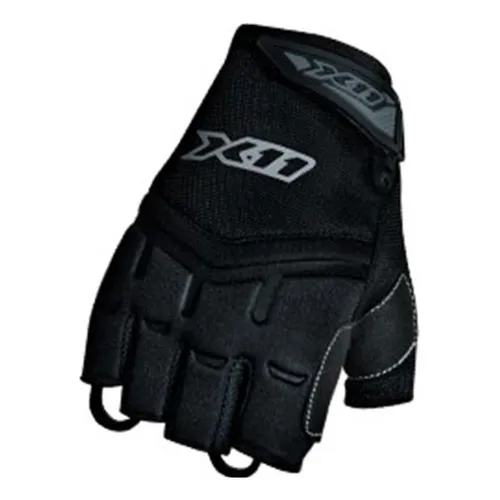 Luva Moto X11 Fit X Tecido Meio Dedo Motociclista Bike Ggg Foto 1