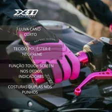 Luva Moto X11 Nitro Win Fast Fashion Touch Cano Curto Foto mini 3