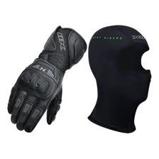 Luva Motociclista Impact 2 Cano Longo + Touca X11 A Vista Tamanho P Foto mini 1