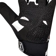 Luva Motociclista Motoboy Com Protecao Touch Screen Cor Preto Com Branco Tamanho P Foto mini 4