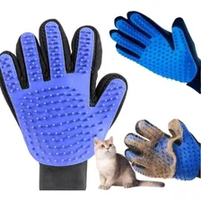 Luva Nano Magnética Removedora De Pelos Animais - Cor Azul Foto  mini 1