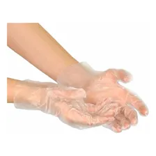 Luva Plástica Estéril Descartável 100un Vitalgold Foto mini 3