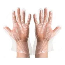 Luva Plástica Estéril Descartável 100un Vitalgold Foto mini 2