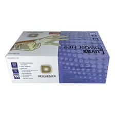 Luva Procedimento Não Cirúr. Látex S/ Pó Descarpack 100un G Foto mini  3