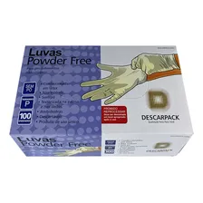 Luva Procedimento Não Cirúr. Látex S/ Pó Descarpack 100un G Foto mini  2