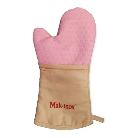 Luva Termica Cano Medio Rosa Mak Inox 2218i Foto 1