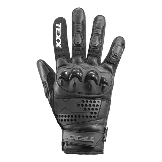 Luva Texx Old Shot Moto Masculina Cor Preta Tamanho L Foto 1