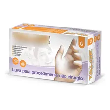 Luva Vinil Sem Po Descartavel P M G Procedimento 100un Talge Cor Transparente Foto  mini 1
