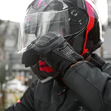 Luva X11 Blackout Feminina Proteção Motociclista + Touca X11 Tamanho Gg Foto mini 4