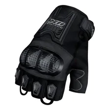 Luva X11 Blackout Meio Dedo Moto Motociclista C/proteção Tamanho GG Foto  mini 1