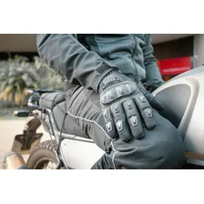Luva X11 Blackout Moto Motoqueiro Motociclista Motoboy Cor Preto Feminina Tamanho G Foto mini  2