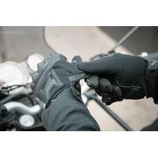 Luva X11 Blackout Moto Motoqueiro Motociclista Motoboy Cor Preto Feminina Tamanho G Foto mini  3