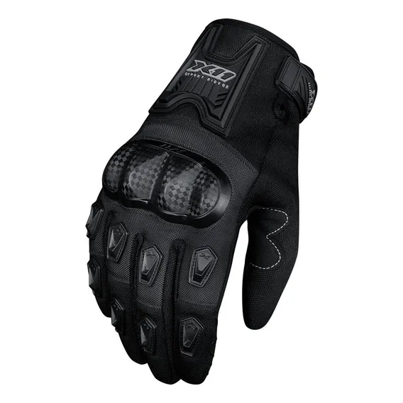 Luva X11 Blackout Moto Motoqueiro Motociclista Motoboy Cor Preto Feminina Tamanho P Foto 1