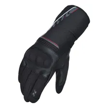 Luva X11 Dry Supertech Impermeável Com Limpador De Viseira Preto Tamanho M Foto mini 3