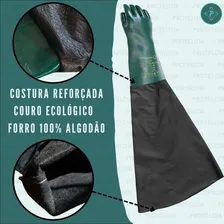 Luvas De Jateamento Para Gabinete De Jato Areia Epi Proteção Foto mini 3