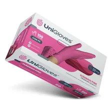 Luvas De Látex Rosa Unigloves Tamanho Pp Foto mini 3